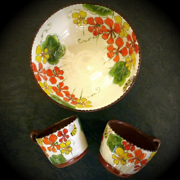 nasturtium bowl 2