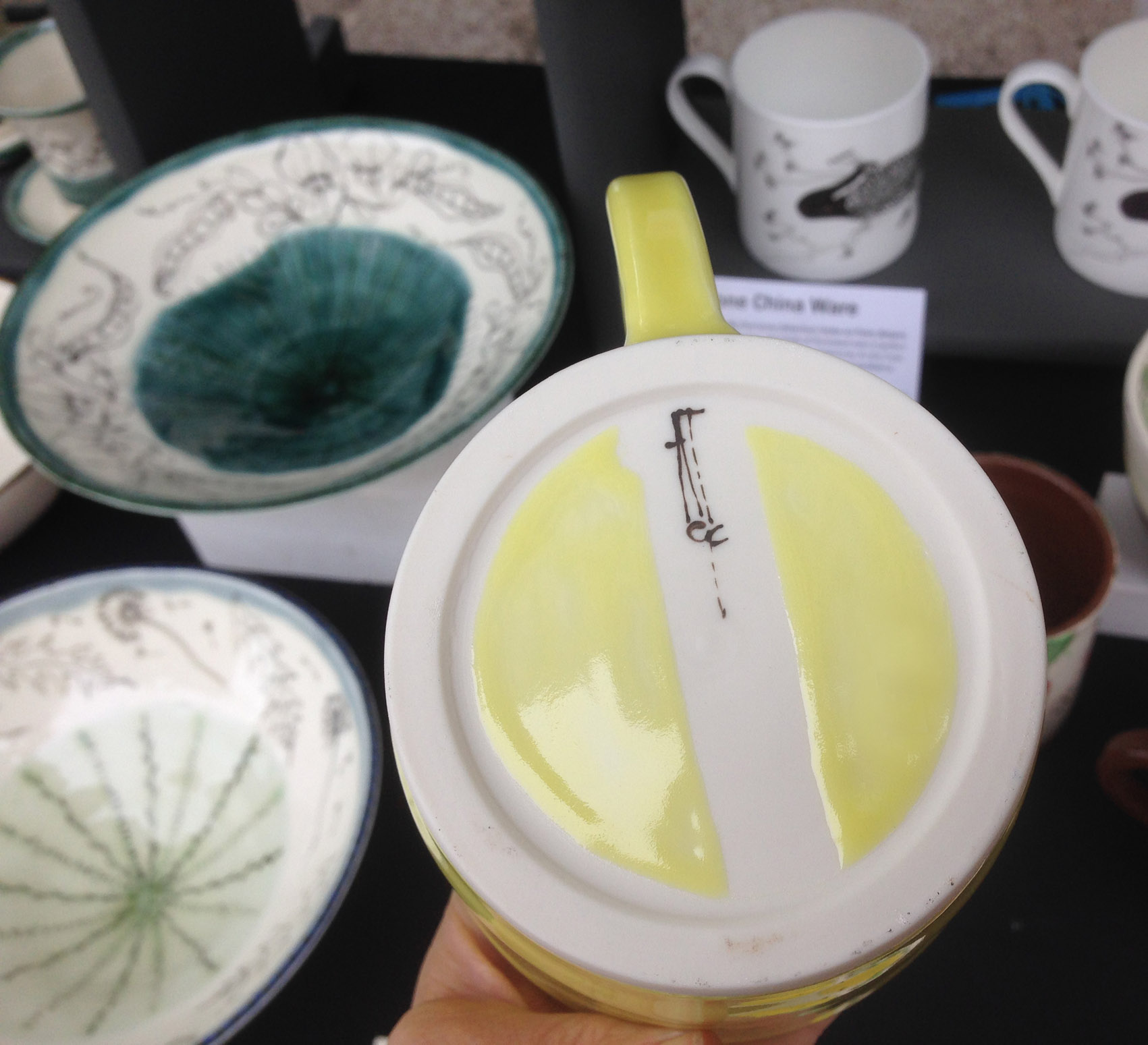 base of volcanic yellow lo